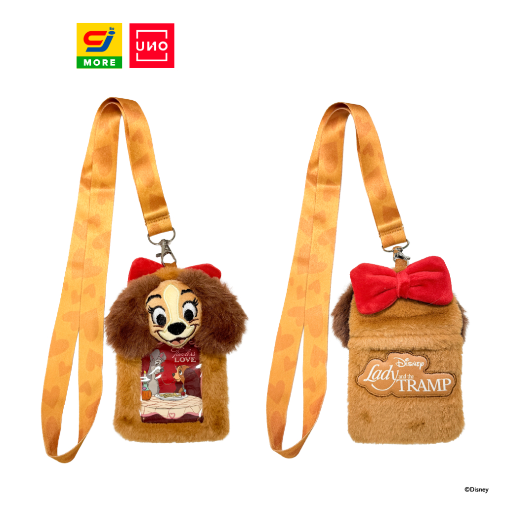 UNO ที่ใส่บัตรคล้องคอ Lady and the Tramp ลิขสิทธิ์แท้