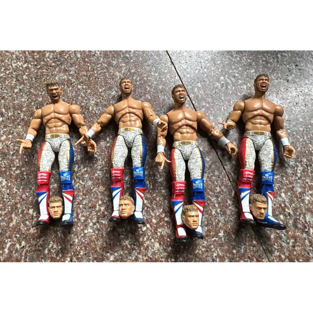 โมเดลมวยปล้ำ Will Ospreay 1/3000 สูง 6-7 นิ้ว รุ่น AEW