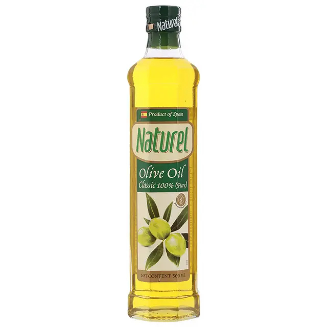 น้ำมันมะกอก เนเชอเรล 500ml (Naturel Olive Oil Classic 100% Pure) น้ำมันมะกอกคลาสสิก ปรุงอาหารผ่านความร้อน นำเข้าจากสเปน