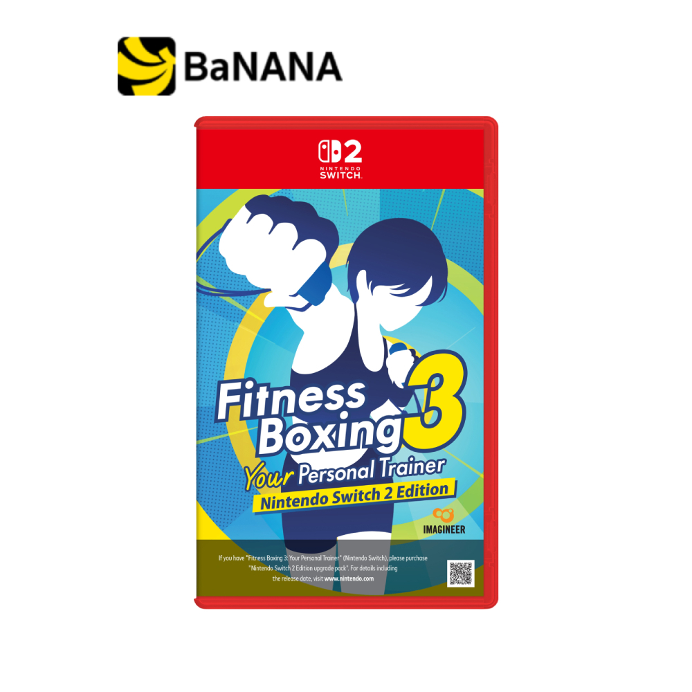 แผ่นเกม Nintendo Switch 2 : Fitness Boxing 3 : Your Personal Trainer - NS2 Edition by Banana IT