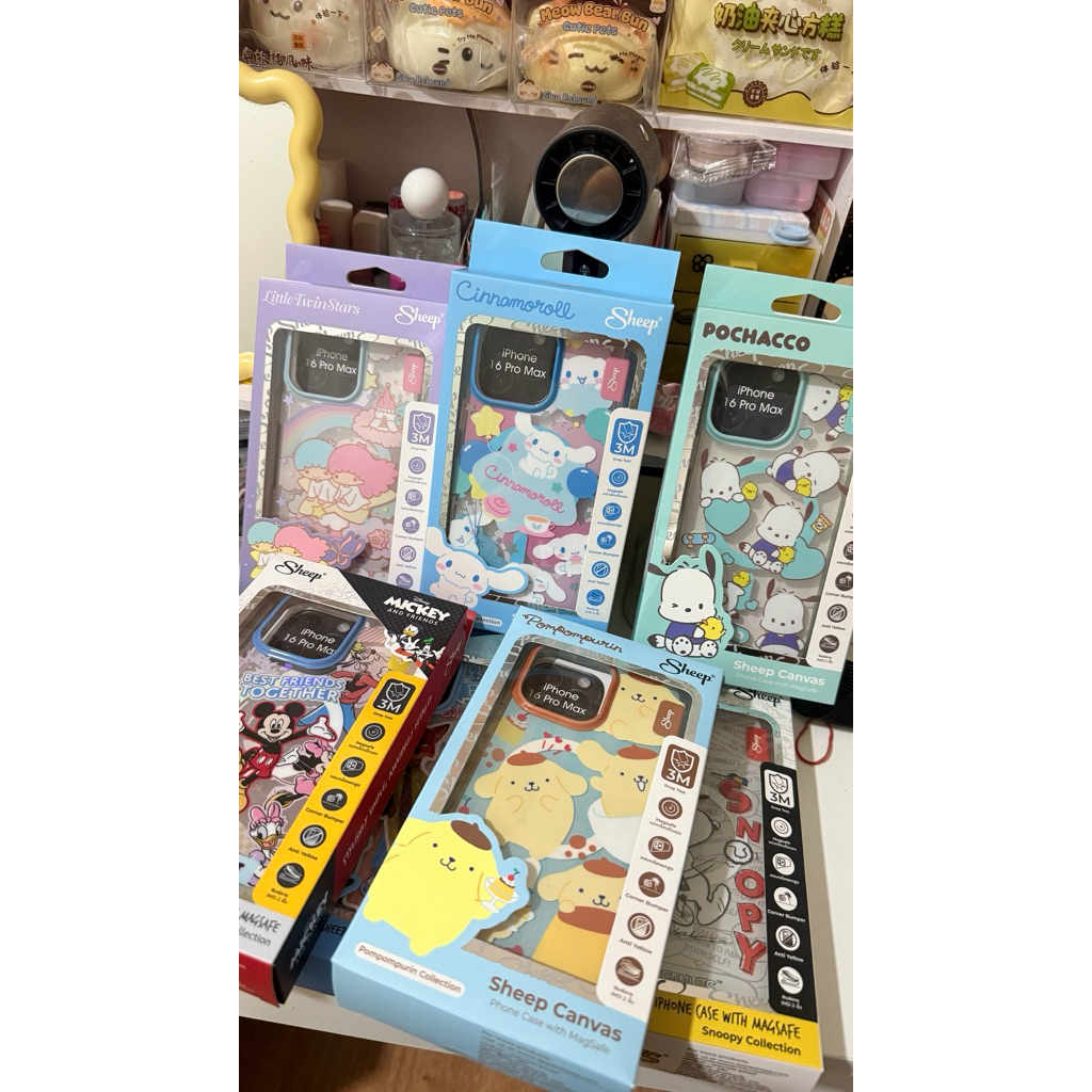 (Used) APPLESHEEP CASE iPhone 16 Pro max sanrio disney เคสไอโฟน พร้อมส่ง