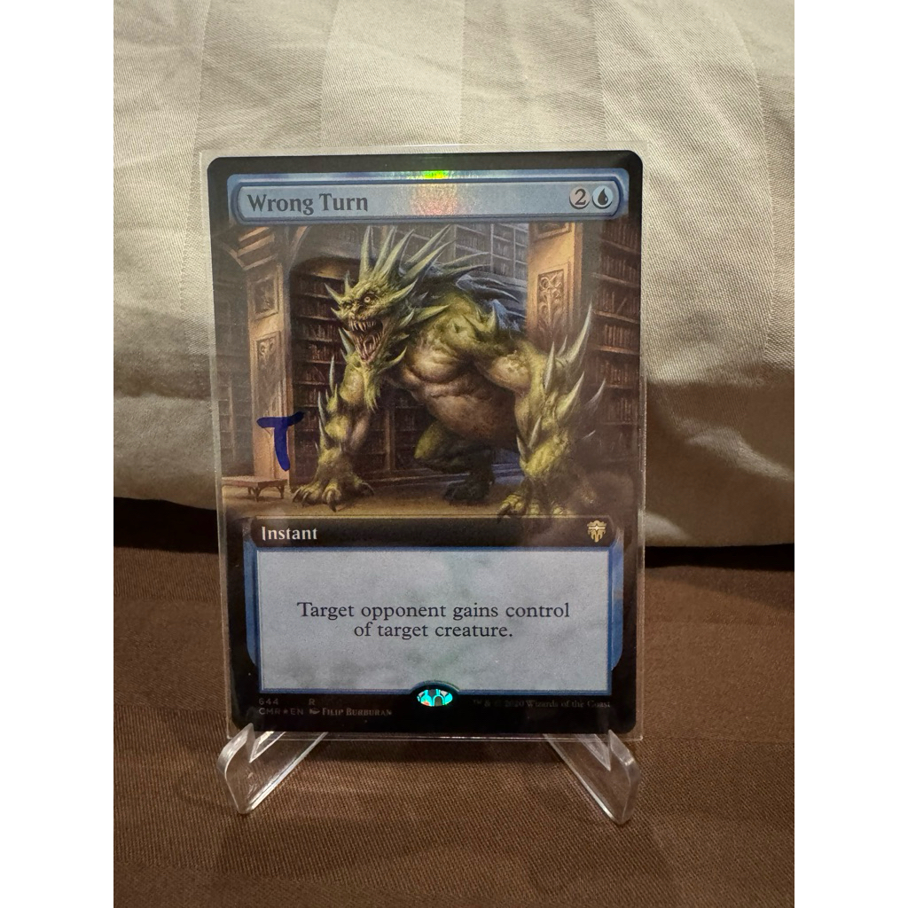 MTG Commander Legends Variants Foil: Wrong Turn (Extended Art)