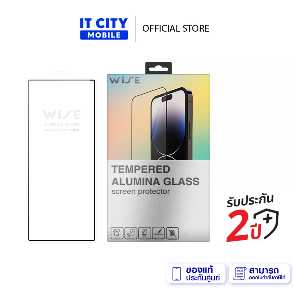 WiSE ฟิล์มกระจกใส For SAMSUNG รุ่น Fold8Ultra Fold8 Fold7 Fold6 : ALUMINA Tempered Glass Film