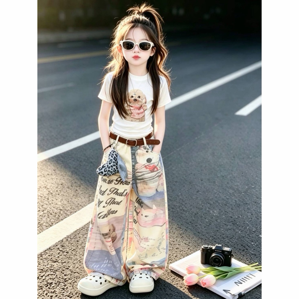 พร้อมส่งจากไทย💛ชุดเซท3ชิ้น เสื้อ+กางเกง+เข็มขัด งานสวย ผ้าดี ตรงปก