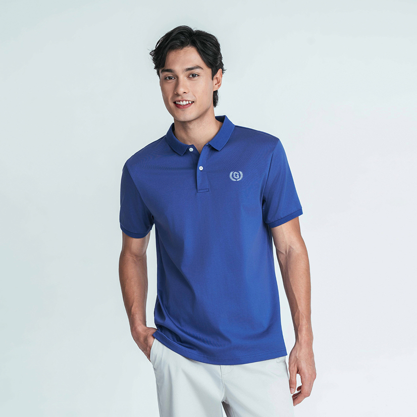 GIORDANO เสื้อโปโลผู้ชาย Men's Slim Liquid Touch Polo 01016291