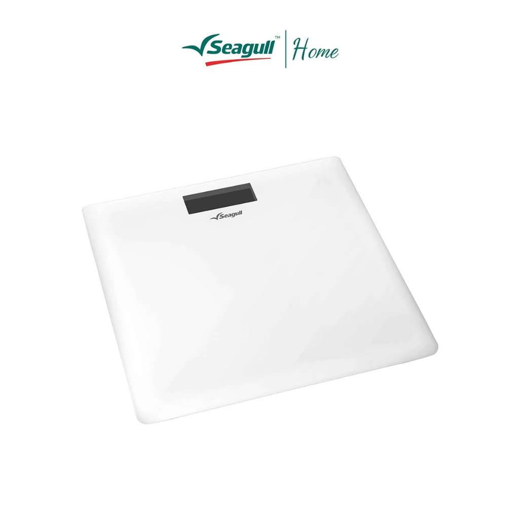 Seagull เครื่องชั่งน้ำหนักบุคคล แบบดิจิตอล (ขาว) Digital Personal Scale