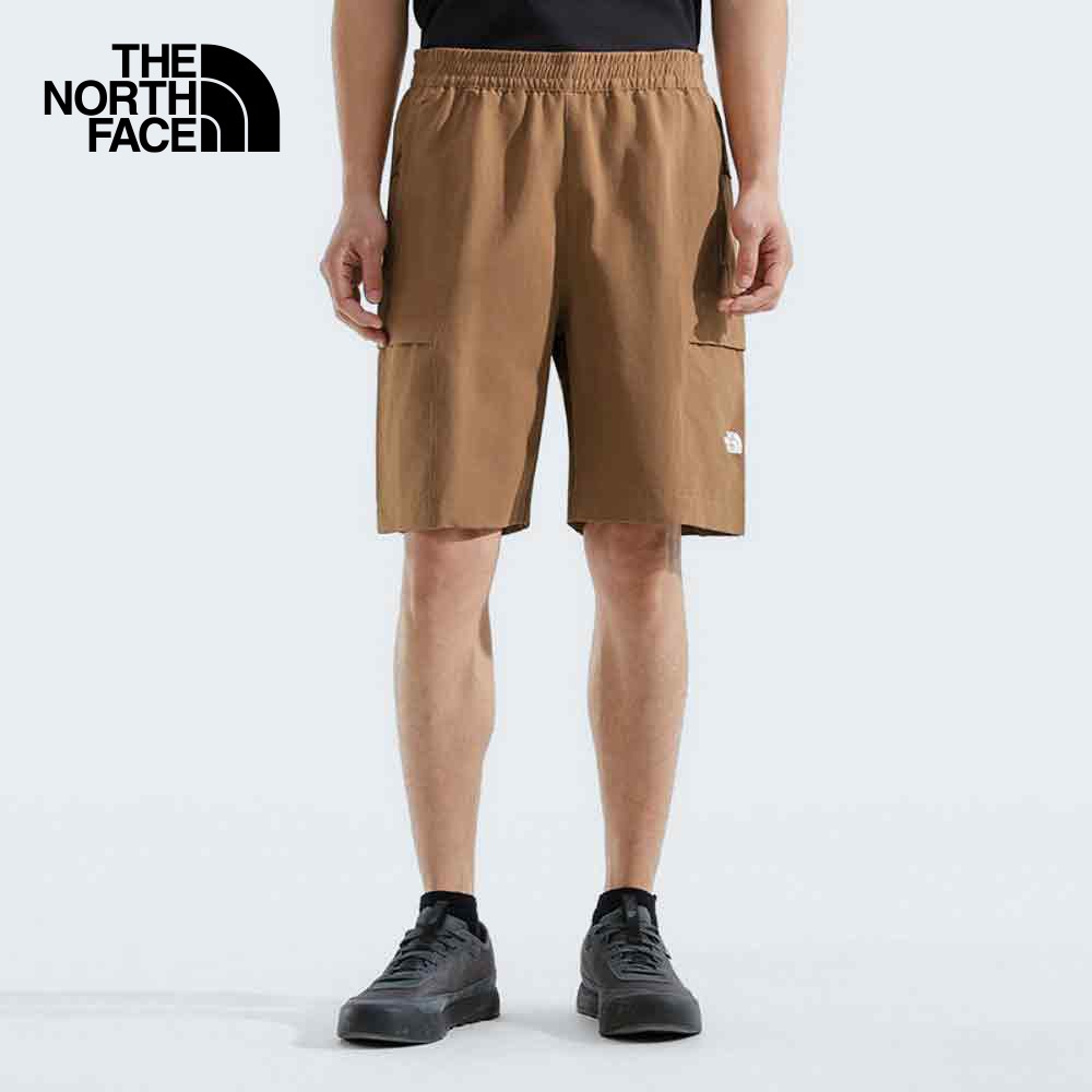 THE NORTH FACE MEN CASUAL CARGO SHORT(ดูตารางไซส์ASIA/AP) - LATTE กางเกงคาร์โก้ขาสั้น ผู้ชาย