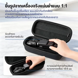 กระเป๋าเก็บ Insta360 Luna Ultra เคสป้องกัน Hard Case EVA กล่องเก็บกล้อง พกพา กันกระแทก กันรอย กันน้ำ สำหรับถ่ายภาพ Outdo