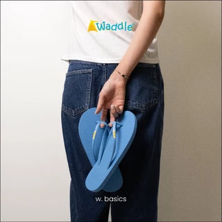 waddle : natural rubber sandals - w. basics collection [ unisex ]