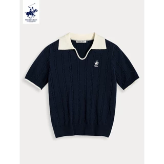 Beverly Hills Polo Club เสื้อโปโลไหมพรม แขนสั้น รุ่น LN2F020