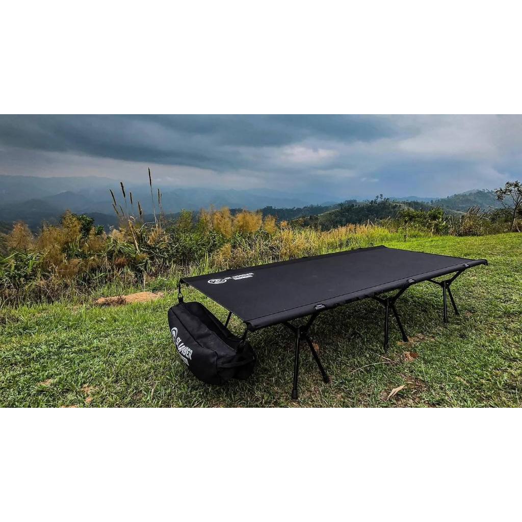 K2 SLUMBER COT 80 เตียงสนาม เตียงคอท ขนาดพิเศษ พร้อมกระเป๋า แข็งแรง ทนทาน by Jeep Camping