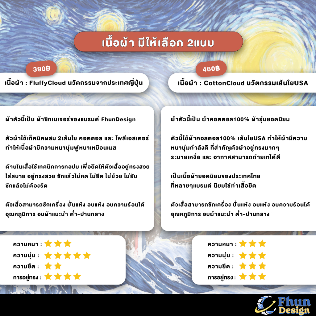 FhunDesign تيشيرت أوفرسايز STAR WAVE JOURNEY — صورة 7