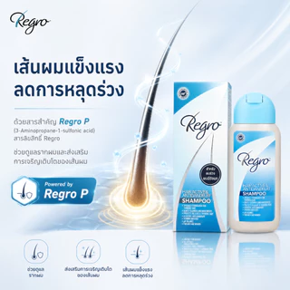Regro Hair Active & Antidandruff Shampoo 100 ml.แชมพูลดผมร่วง พร้อมขจัดรังแค และลดอาการคันหนังศีรษะ