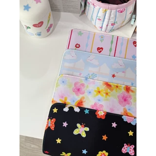 amuse stuff-mousepad flower แผ่นรองเม้าส์ลายดอกไม้ขนาด30*80เซน
