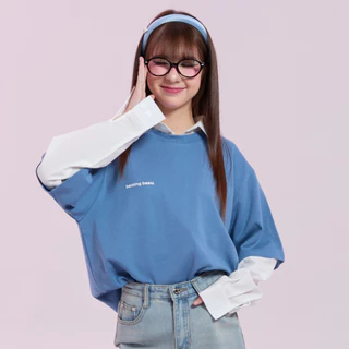 Bemingtop1245(S-M) - Beming basic oversize - เสื้อยืดโอเวอร์ไซซ์ดีไซน์มินิมอล ดีเทล beming basic