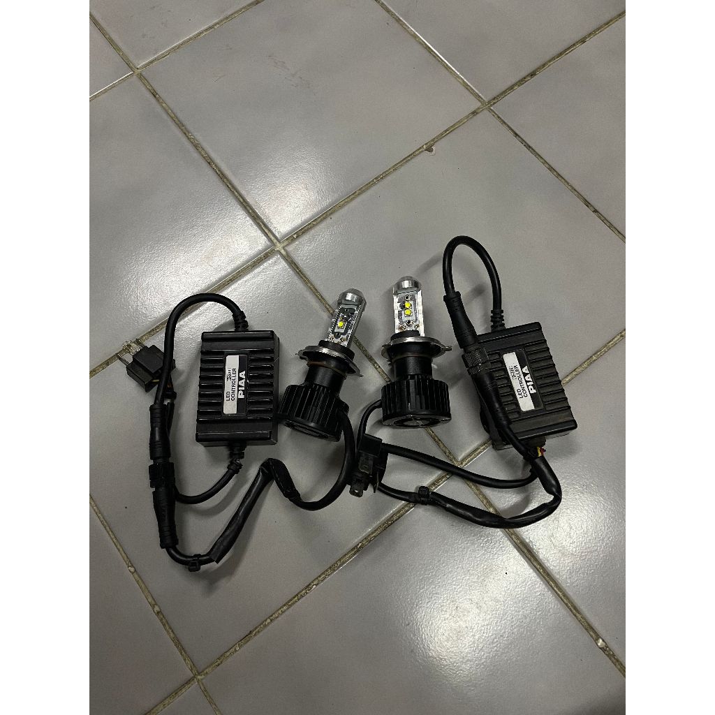 ชุดไฟหน้า LED PIAA 1512A ขั้ว H4 แท้ญี่ปุ่น 6000K 3500LM Plug & Play พร้อมพัดลมและ Heat Sink