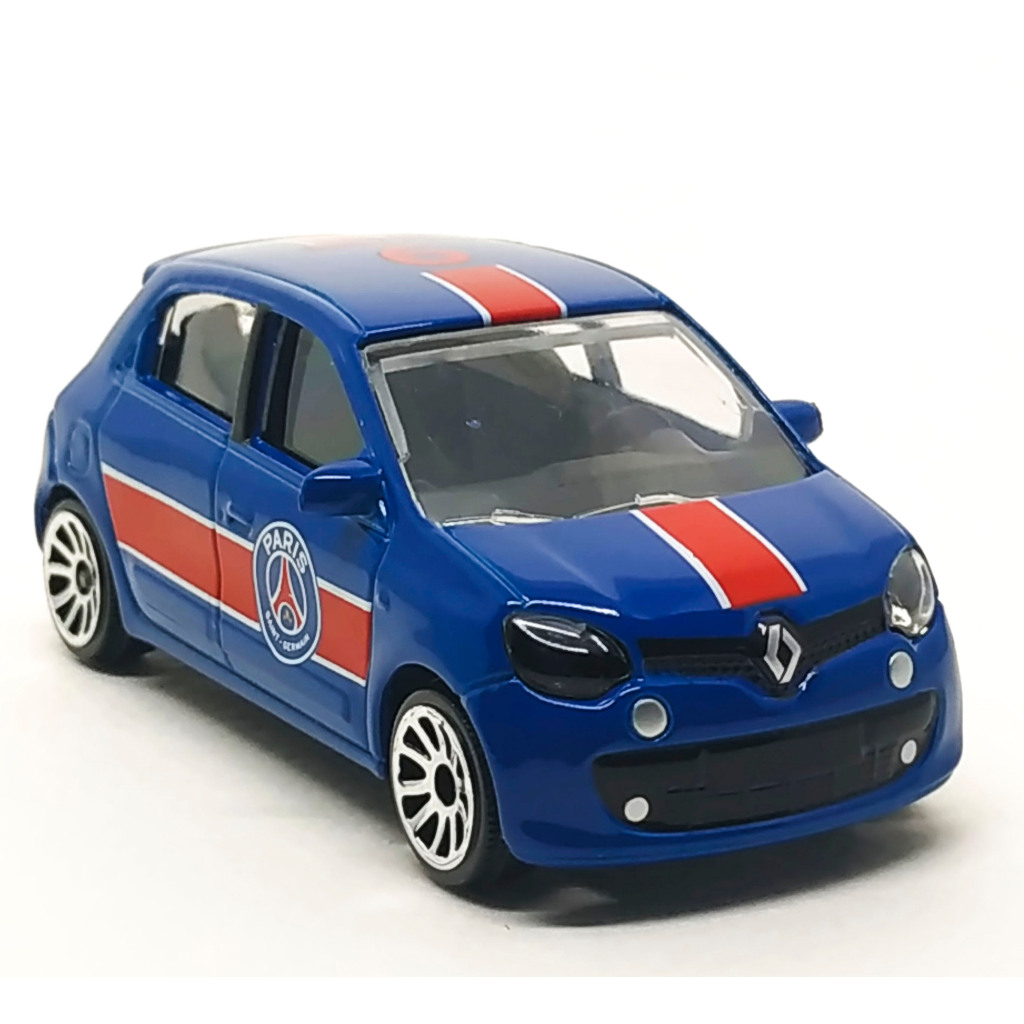 Majorette Renault TWINGO III - PSG - no.9 Icardi สีน้ำเงิน แบบล้อ 5U สเกล 1/54 (8 cm) ไม่มี Package
