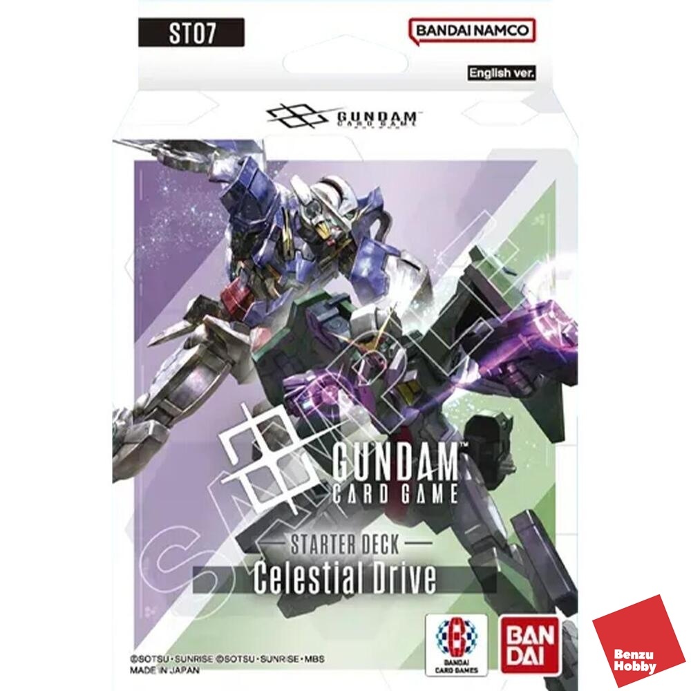Starter Deck 07: Celestial Drive (ST07) Gundam Card Game English Version