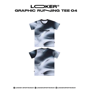 LOOKER Sportswear 2026 - Graphic Running Tee เสื้อวิ่งเสื้อยืดพิมพ์ลาย แขนสั้น