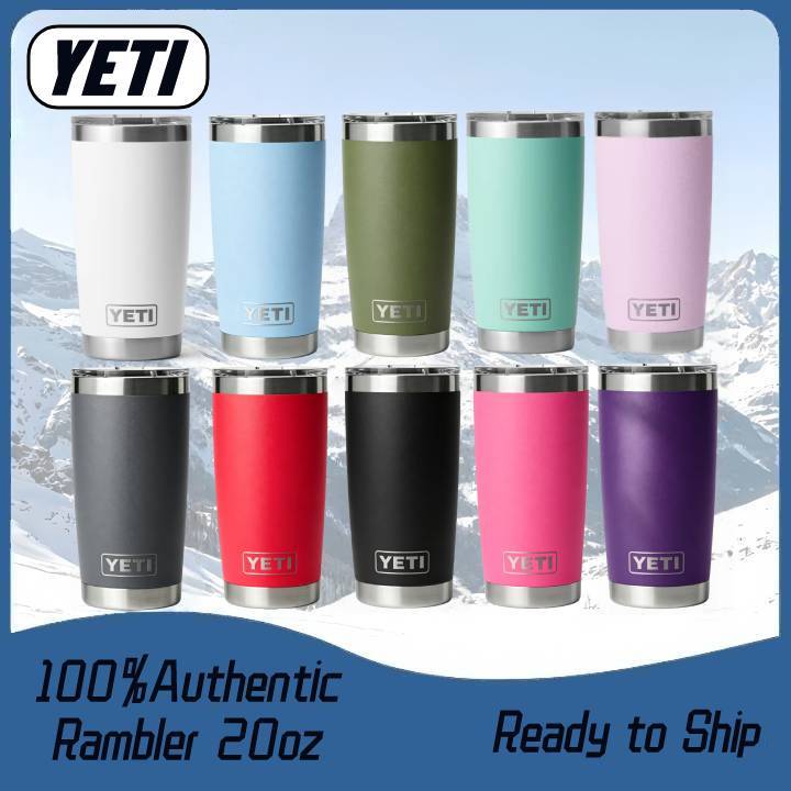 แก้วเก็บอุณหภูมิ YETI 20oz เก็บความร้อน-เย็นได้นาน วัสดุคุณภาพสูง มีสินค้าพร้อมส่ง