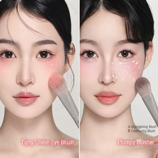 Oni Pro Blush Brush, Premium Dome Brush for Powder Cream Blush แปรงบลัช แปรงปัดแก้ม แปรงบลัชผง แปรงบลัชทรงโดม