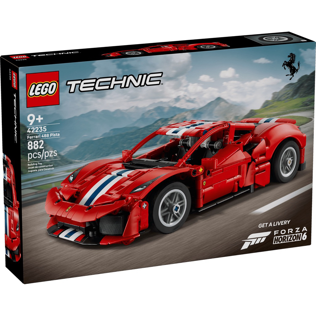 Lego Technic 42235 Ferrari 488 Pista Car