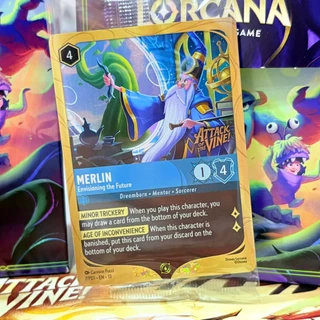 🔥 LIMITED🎁การ์ด(ENG) Lorcana TCG Card Game การ์ดโลร์คานา Attack of the Vine! Prerelease Box (Set 13) พร้อมส่งในไทย🔥