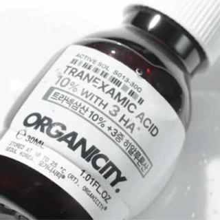 [เซรั่มลดรอยดำฝ้ากระ] Organicity Tranexamic Acid 10% with 3HA 30ml / 1.01 fl.oz.
