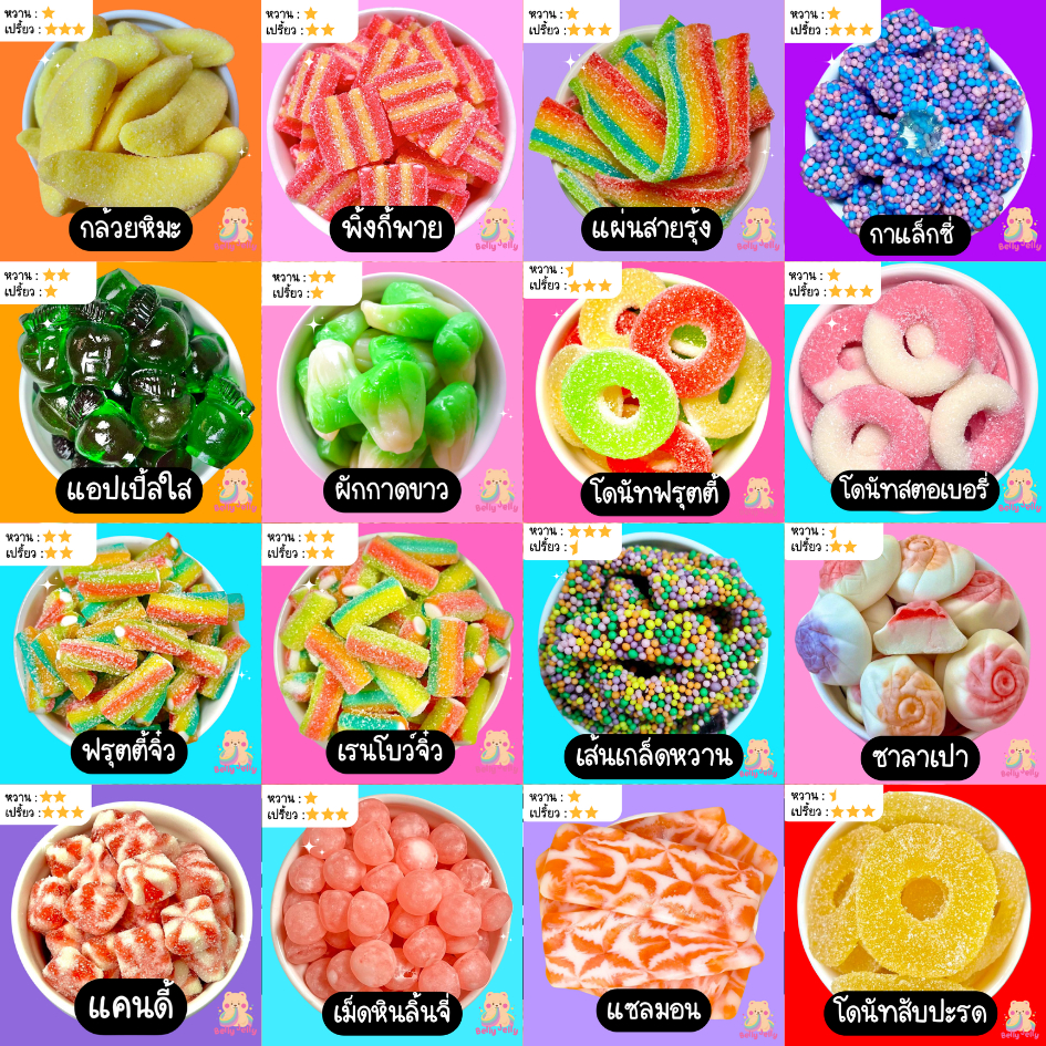 เยลลี่ 1 แถม 1 = 300g แถม 300g เยลลี่บุฟเฟ่ต์ รูปที่ 6