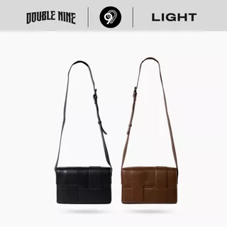 DOUBLE NINE : LIGHT BAG กระเป๋าสะพายข้างแบบสาน