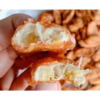 แป้งกล้วยทอด ผสมกากมะพร้าวแห้ง สูตรอร่อยกรอบนานไม่อมน้ำมัน มีวิธีการผสมแป้งและการคุมไฟในการทอดให้