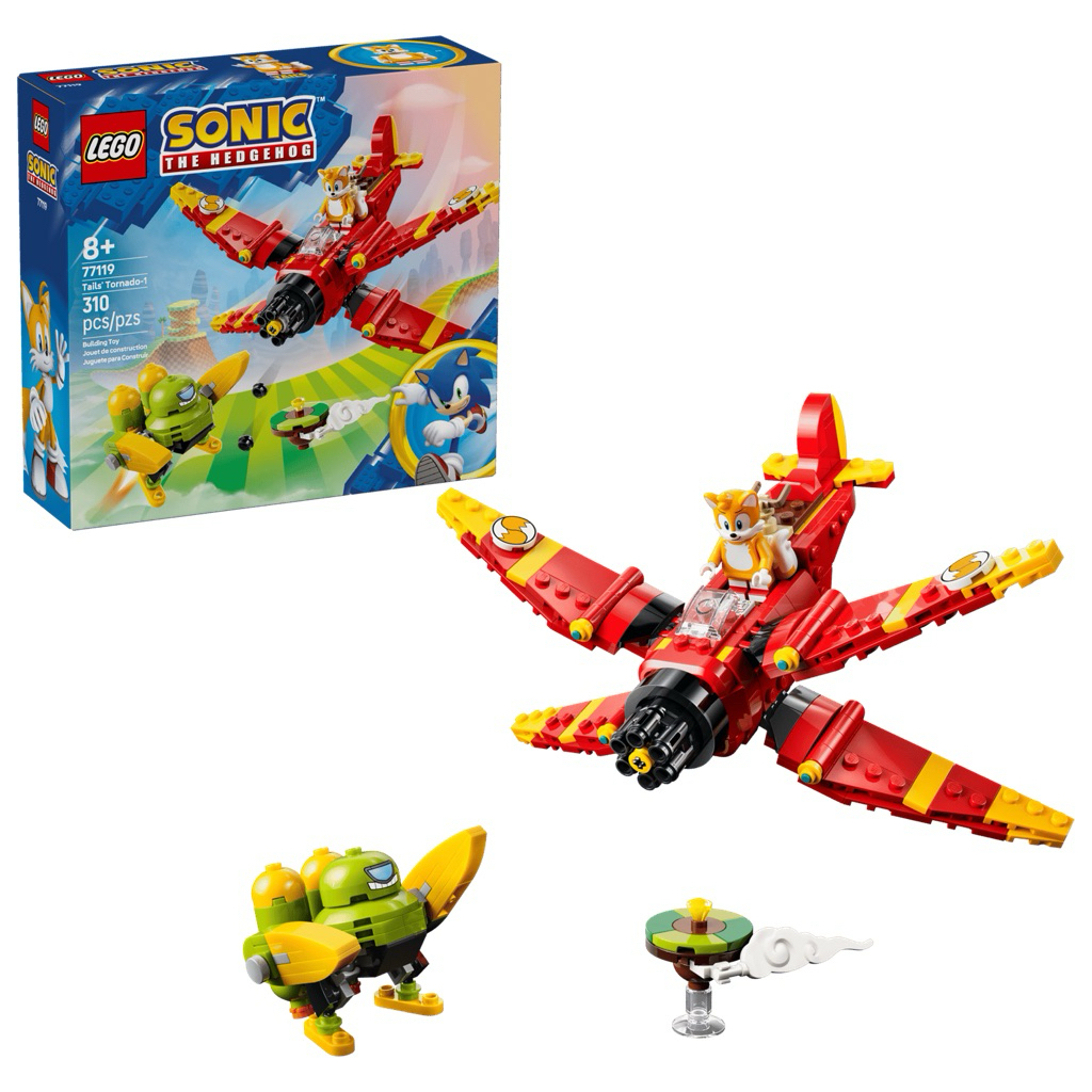 Lego Sonic the Hedgehog 77119 Tails' Tornado-1