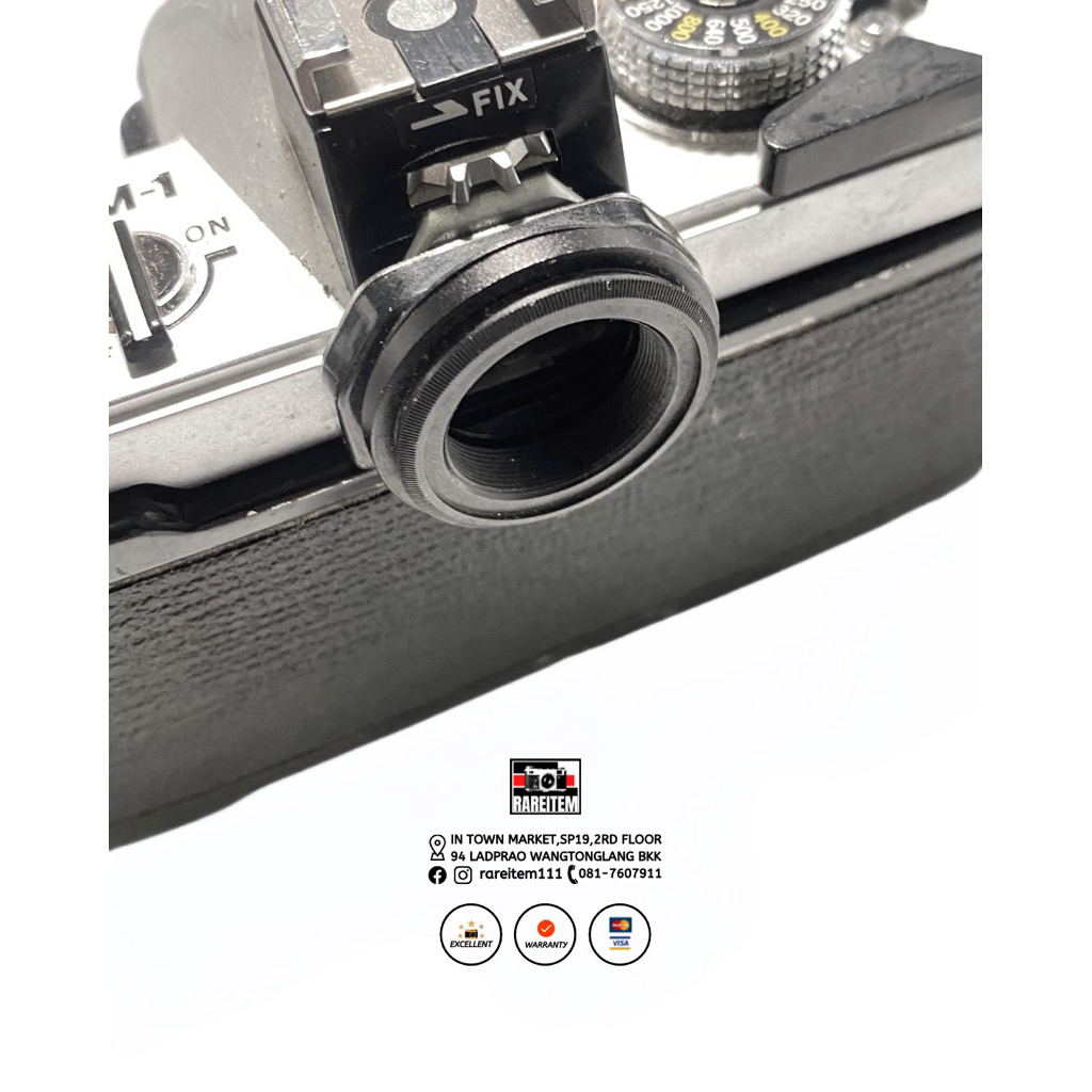 [แท้ 100%] ยางรองตากล้องฟิล์ม Olympus OM แท้ (Eyecup for Olympus OM-1 / OM-2 / OM-10 / OM-20) งานญี่