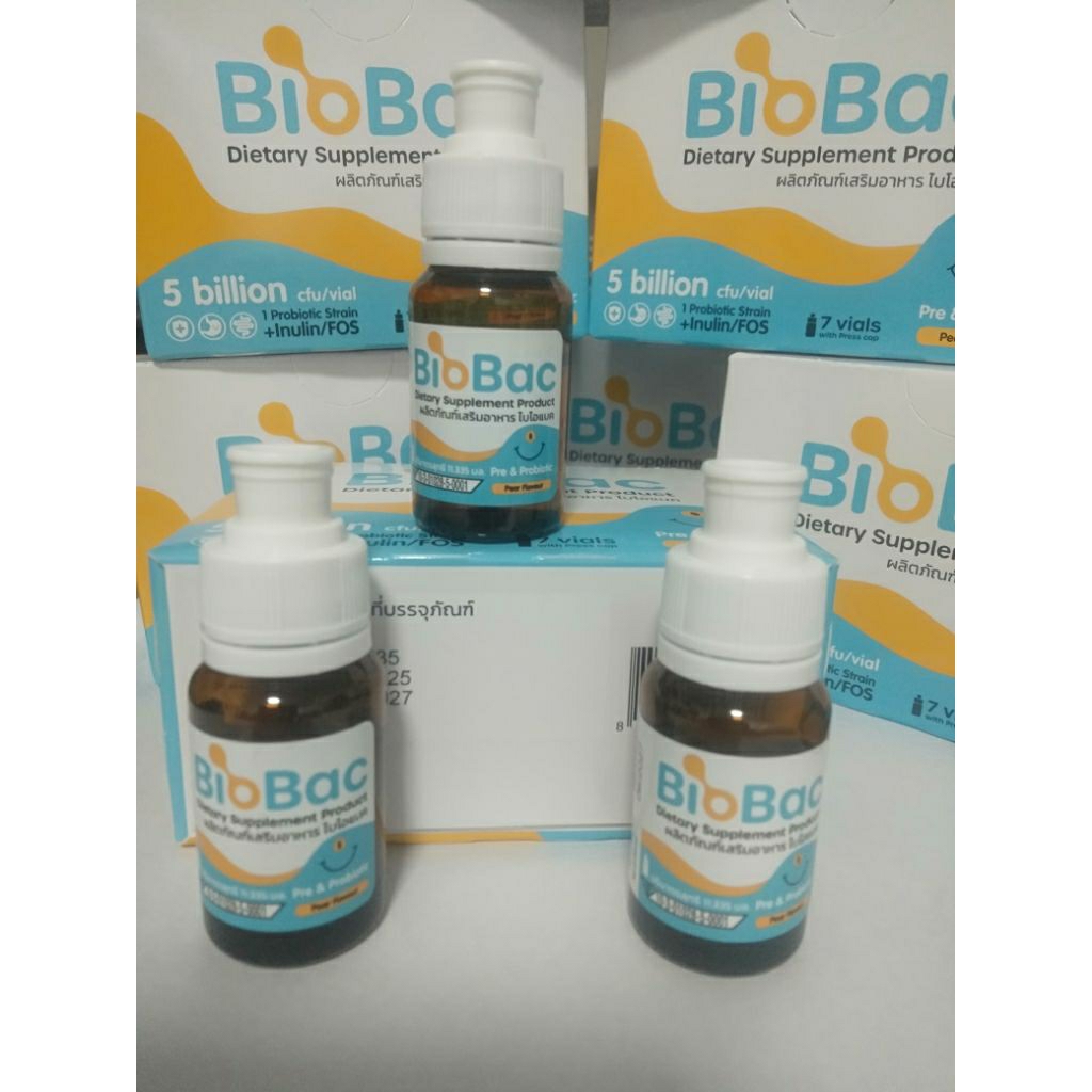 Biobac#จบปัญหาน้องสาวมีกลิ่น#ตกขาว#อาการคัน(7ขวด/กล่อง)Exp.09/2027