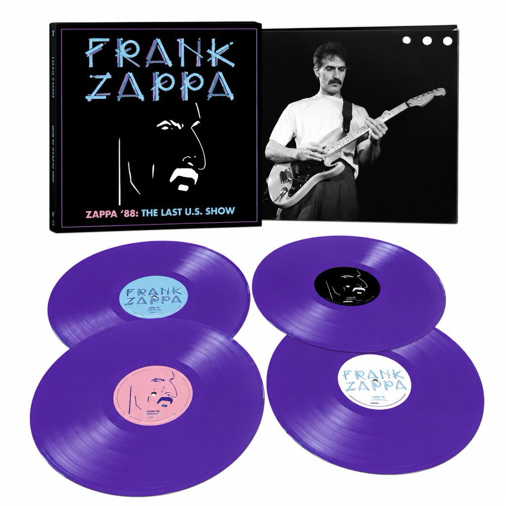 พร้อมส่ง「Zappa ’88: The Last U.S. Show」4LPสีม่วง/แผ่นเสียงVinyl/ใหม่เอี่ยมซีล/รุ่นจำกัด