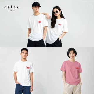 SEIZE Everyday T-Shirt เสื้อยืดสีพื้น คอตตอน 100% ใส่สบายทุกวัน ตะเข็บไม่บาดผิว S_BT_053B