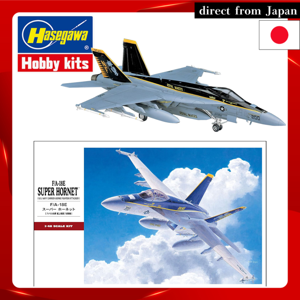 Hasegawa 1/48 U.S. Navy F/A-18E Super Hornet Plastic Model PT39 Model Airplanes