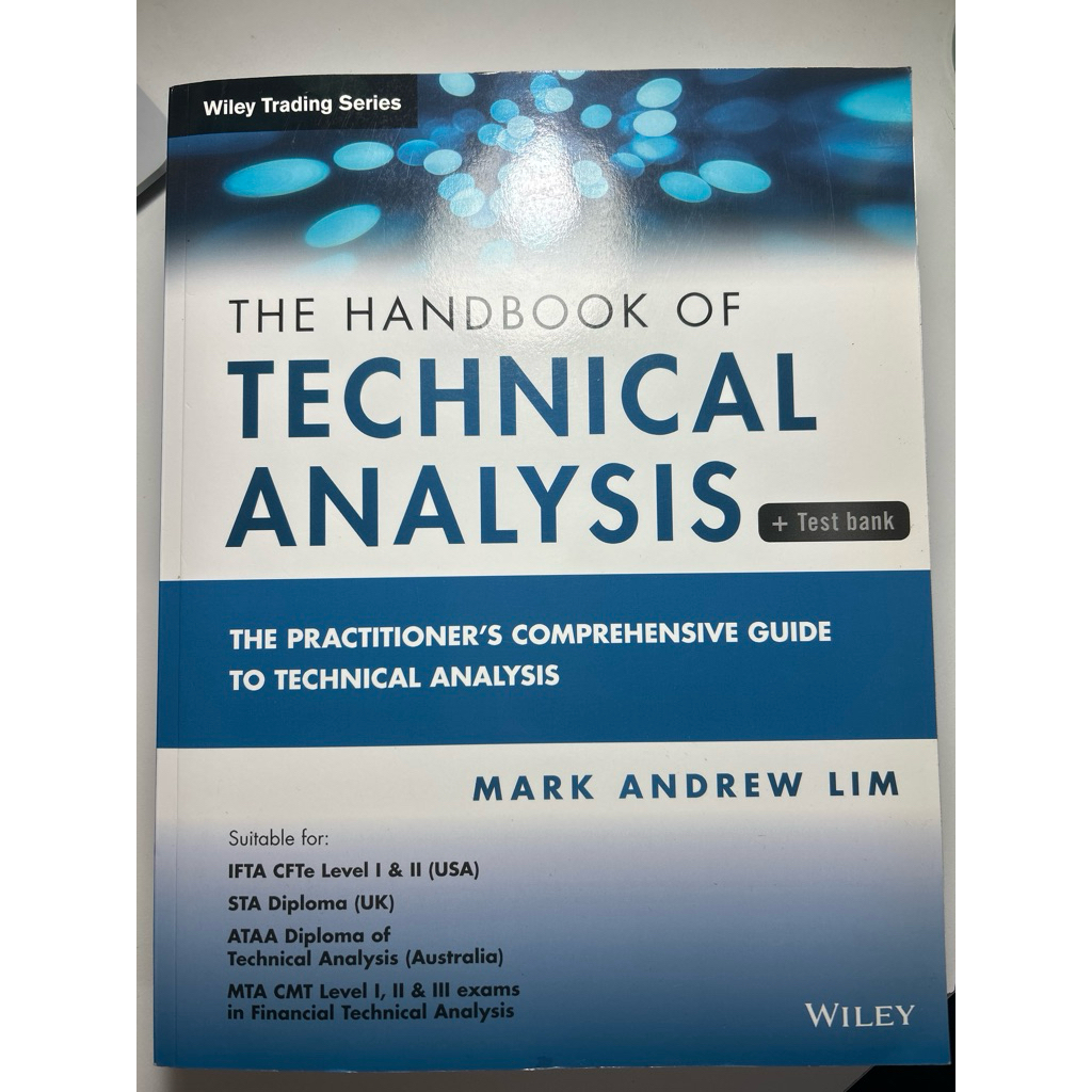 THE HANDBOOK OF TECHNICAL ANALYSIS หนังสือมือสอง