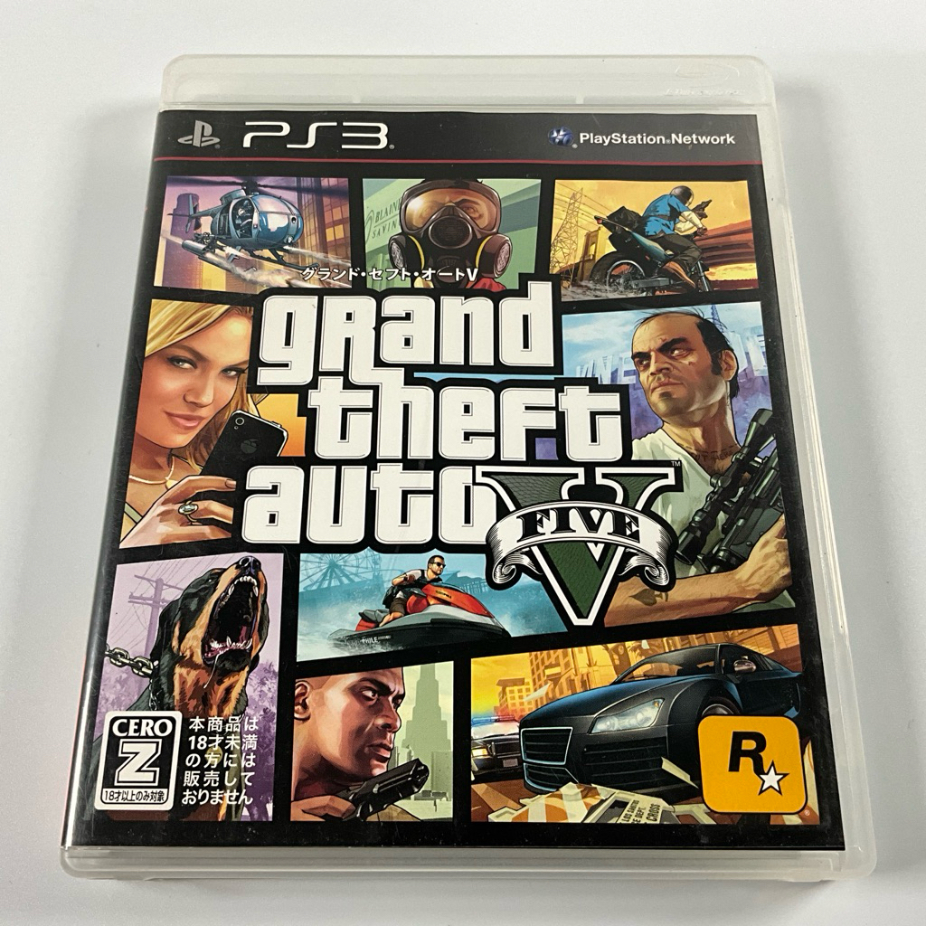 [มือ2] Grand Theft Auto V PS3 GTA Online Open World เกมโลกเปิด Rockstar PlayStation 3