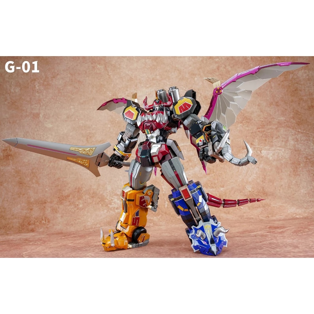 Beast King Model G-01 Dino Megazord Diecast [พร้อมส่ง/ของใหม่]