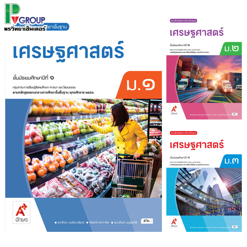 หนังสือเรียน รายวิชาพื้นฐาน เศรษฐศาสตร์ ม.1-3 (อจท)