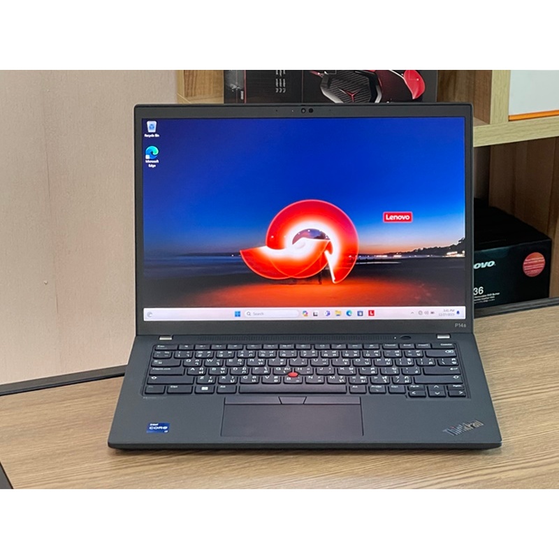 Lenovo Thinkpad P14s G3 i7-1260P vPro SSD512GB RAM16GB Win 11 Pro เครื่องมือสอง งาน 2D 3D