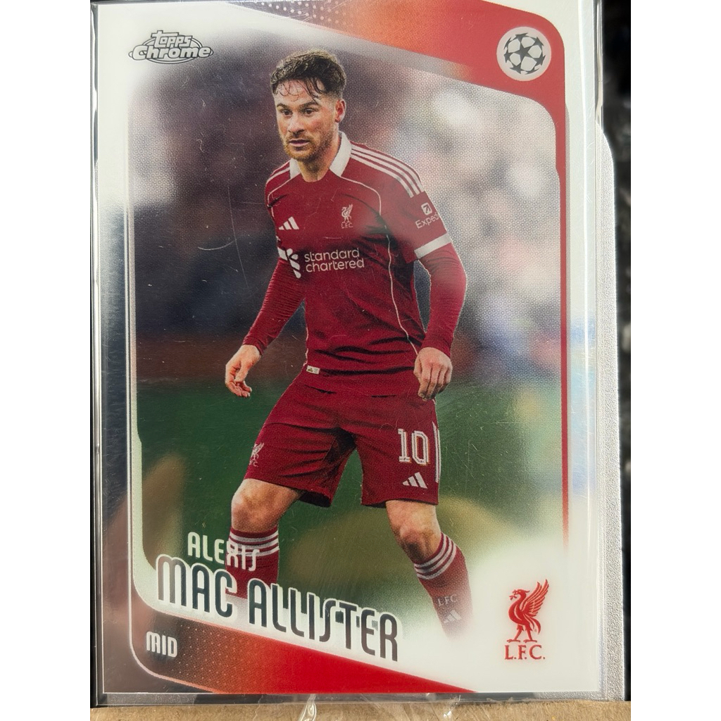 Topps Chrome UCC2025/26 Liverpool FC