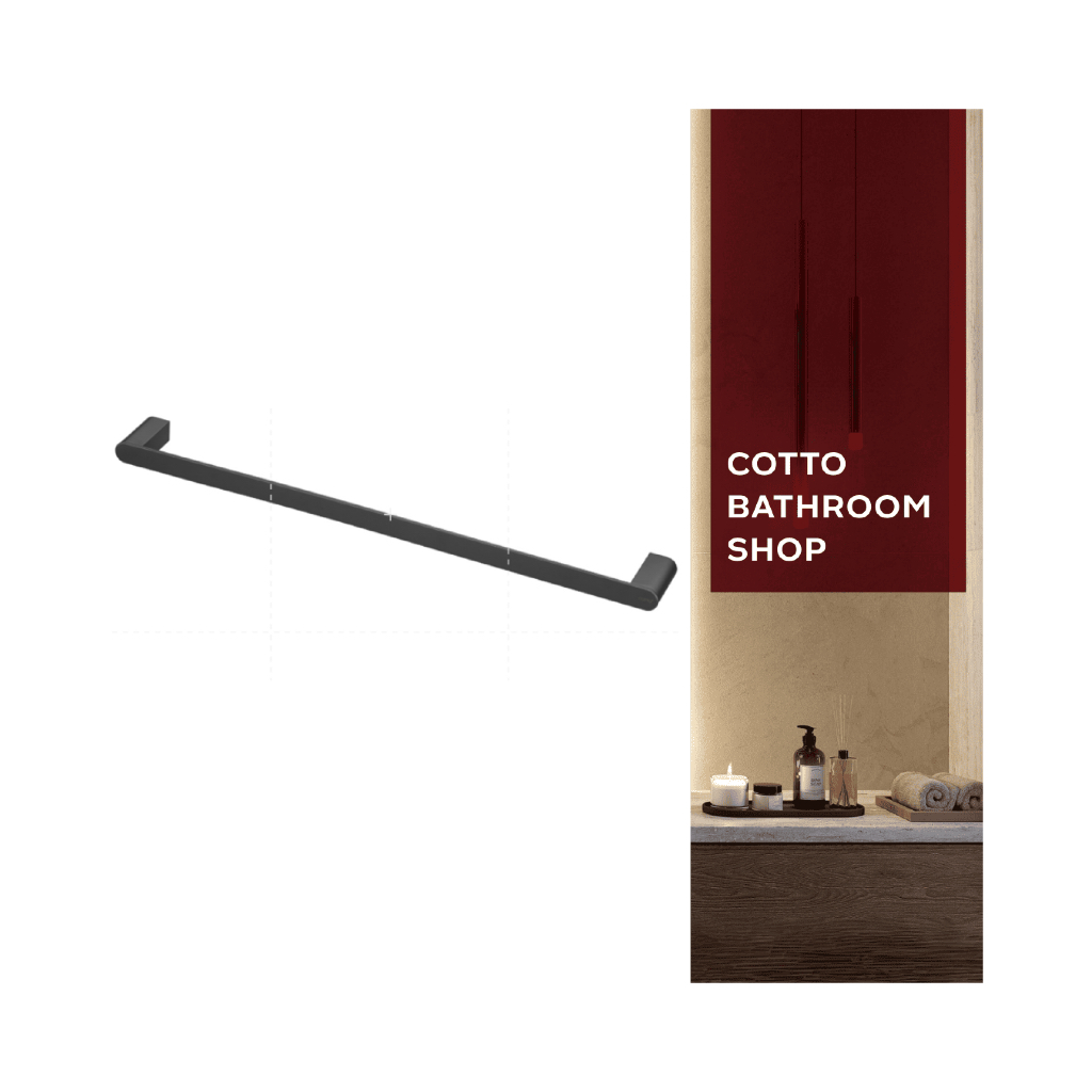 COTTO	ราวแขวนผ้า 60 ซม. รุ่น อาร์ช CT0285#BL(HM)