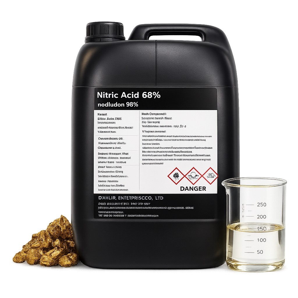 Nitric Acid 68% (กรดไนตริก 68%) คุณภาพมาตรฐานอุตสาหกรรม | บรรจุ 35 กก.