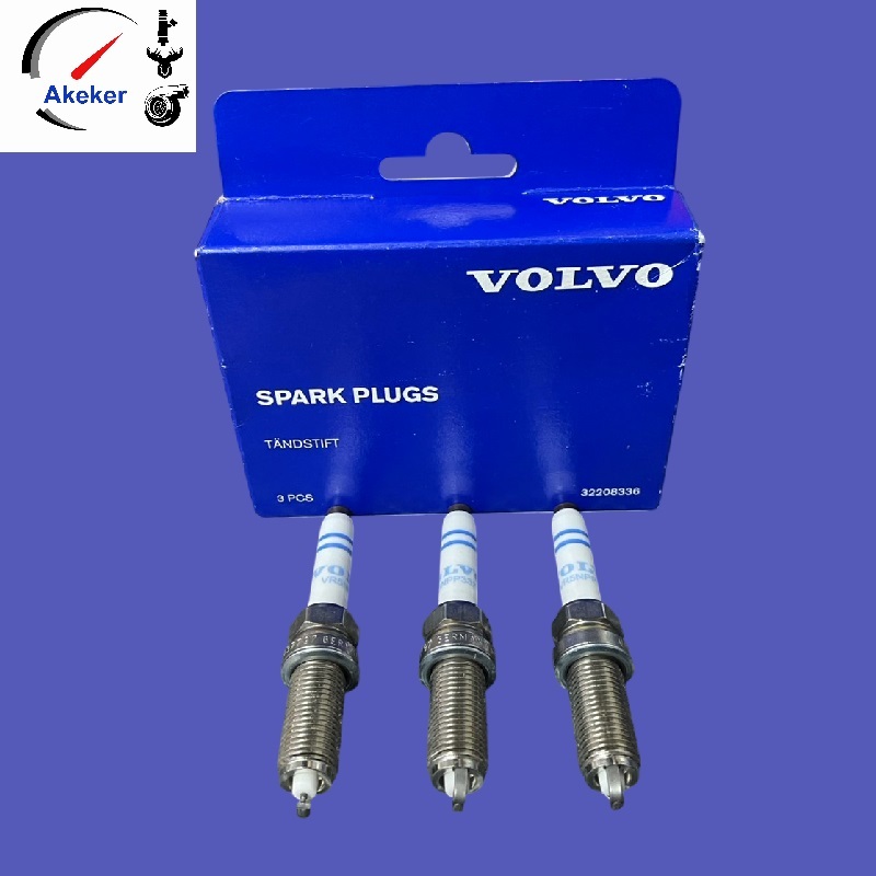 32208336 Genuine XC40 Volvo spark plug kit designed specifically for 3-cylinder engines
