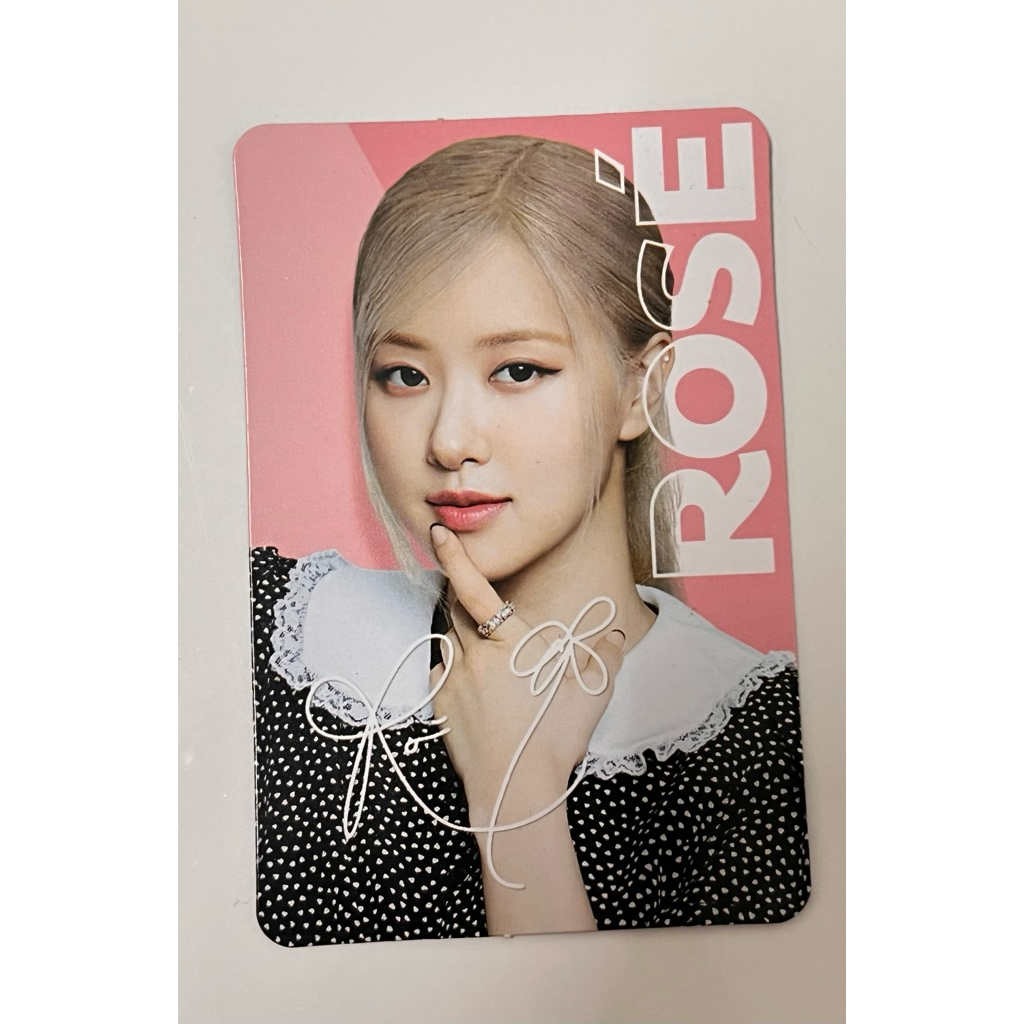 การ์ด Oreo x Blackpink