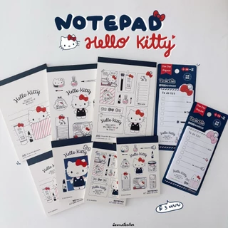 SANRIO สมุดฉีก กระดาษโน๊ต สมุดบันทึก Note Pad Todolist ขนาด A6 A7 Hellokitty