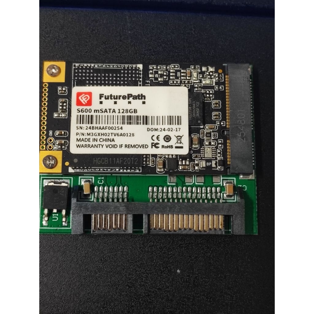 SSD m.2 msata มือสองใช้งานปกติ