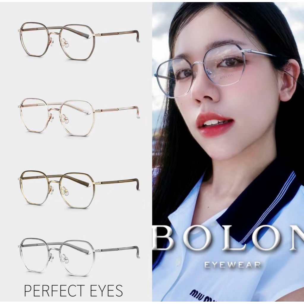 [ของแท้/ประกันศูนย์]SS25 BOLON กรอบแว่นสายตา รุ่น GENOA BJ6173
